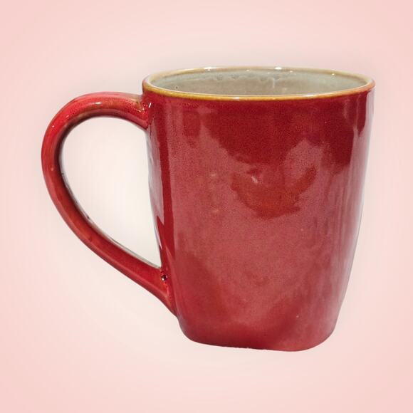 Gibson Home Owl Coffee Tea Mug Brown Glazed Pottery Rustic 16 Oz - Picture 5 of 7